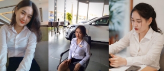 Em gái bỏ nghề sale đi bán quạt